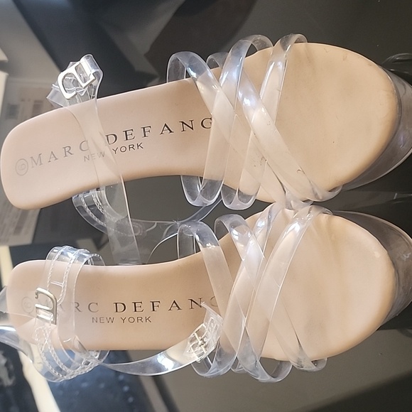 MARC DEFANG Laura runway/pageant platform heels size 9 - Picture 5 of 9